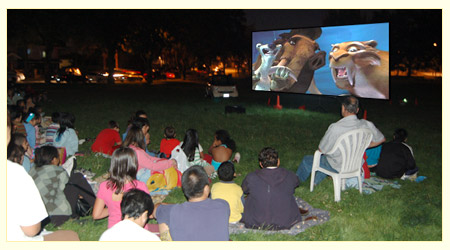 Movie in a Park